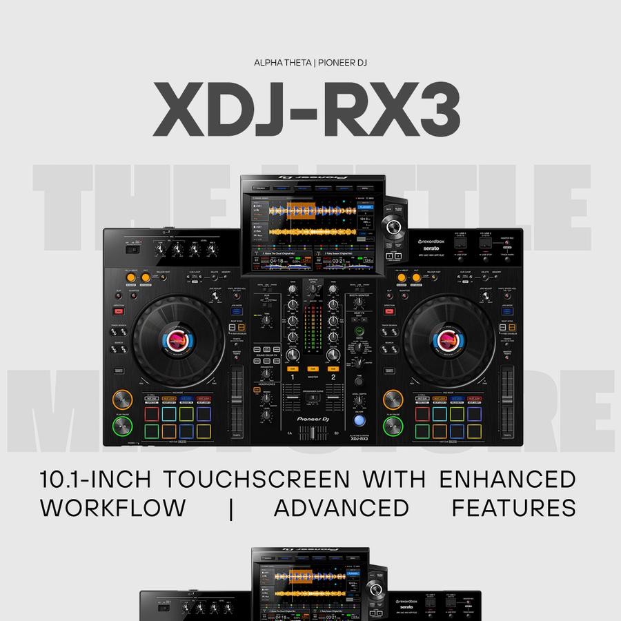 Pioneer DJ XDJ-RX3 | XDJ RX3 Alat DJ Murah XDJRX3 XDJRX2 Controller - Bonus Flashdisk