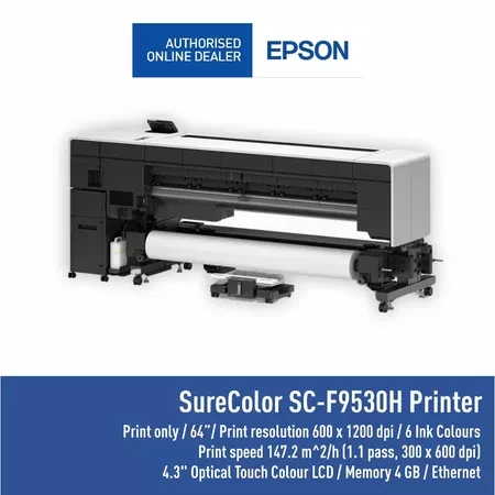 Printer Epson Sublimasi Surecolor SC-F9530 SC F9530 SCF9530 SC-F9530H SC F9530H SCF9530H 64INCI