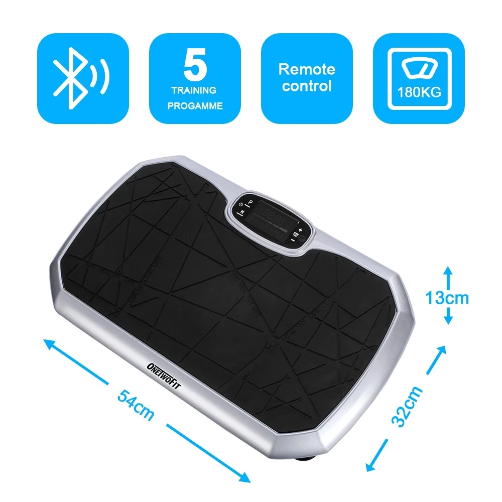 OneTwoFit Fitness Exercise Vibration Machines Platform Fitness Slim Exercise Home Fitness Machine  4.9  507 penilaian