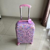 Smiggle Beam Trolley 4 Wheel Beam Purples Tas Koper Anak 4 Roda