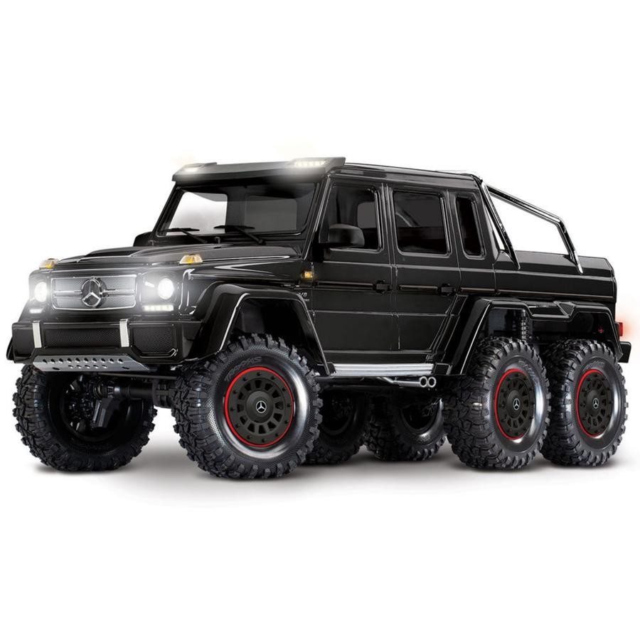 RR - Traxxas TRX-6 1/10 6x6 Mercedes-Benz G 63 AMG Body - GLASS BLACK