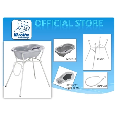 ROTHO BATH SOLUTION - STONE GREY