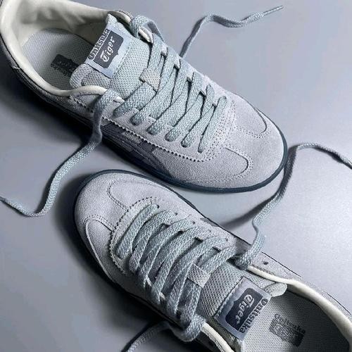 Sepatu Unisex Onit Tokuten Suede Grey