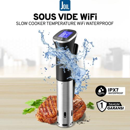 Sous Vide Wifi - Slow Cooker Temperatur Akurat dengan Wifi - Joil - Sous Vide G1