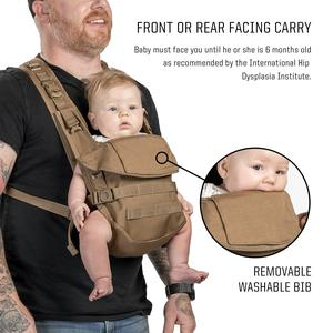 Mens Tactical Baby Carrier TBG - Black Camo - Normal