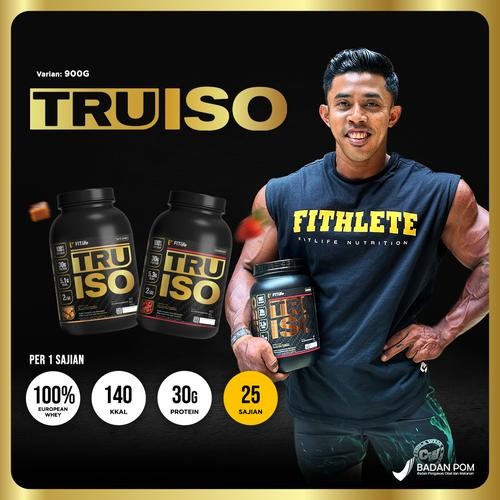 FITlife Truiso Whey Protein Isolate 2lbs/900gr - Plain, Free Shaker
