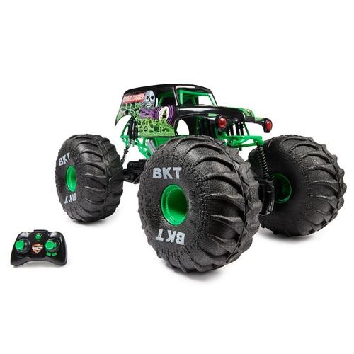 Mainan Monster Jam RC Mega Grave Digger Refresh