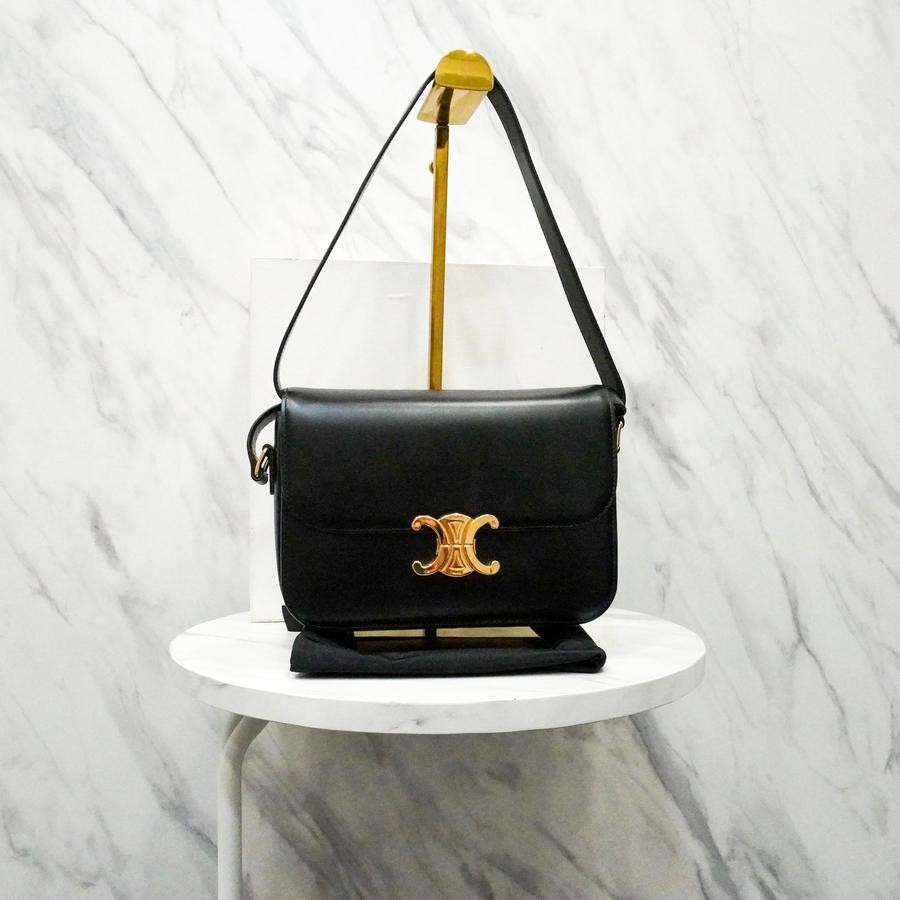 Celine Christian classque Triomphe Bag Calfskin