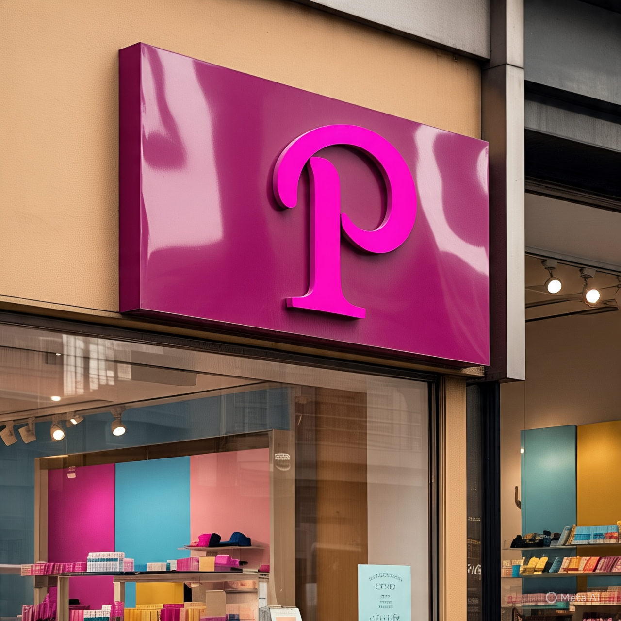 Pink shop