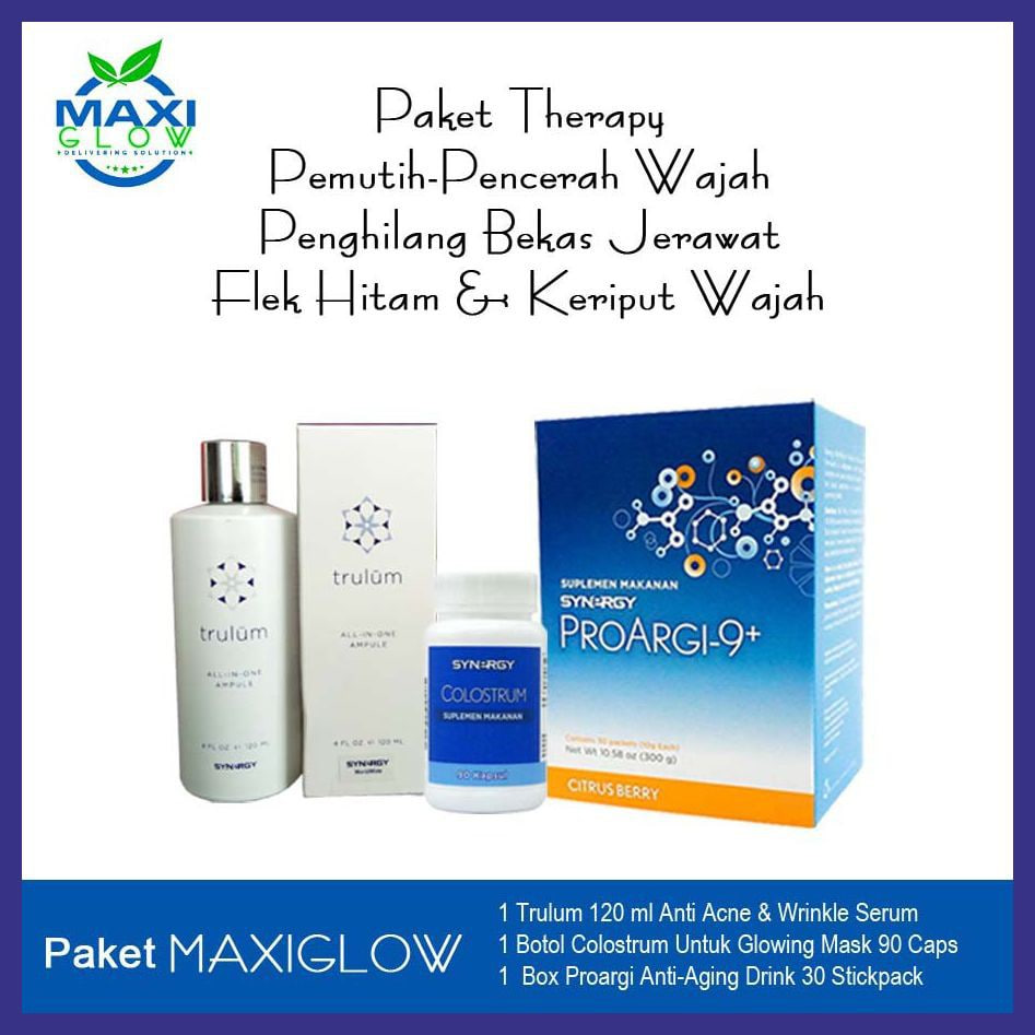 PAKET TRULUM MAXI GLOW Skincare ORIGINAL