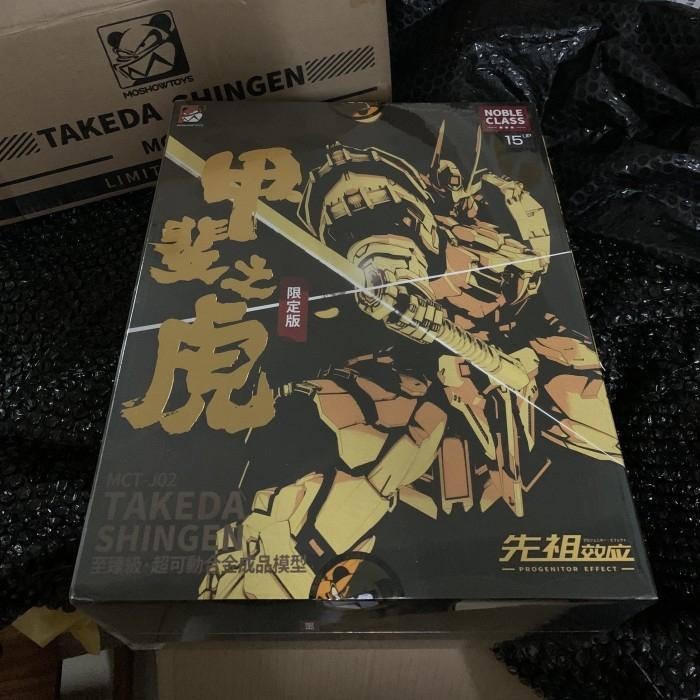 Moshow Takeda Shingen Black Limited Edition 1/72 Metal Build Figure Toy