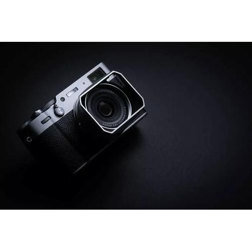 Aksesoris for FUJIFILM X100V - Lens Hood / Hand Grip / Thumbs Up Grip - FujiLensHoodBlk
