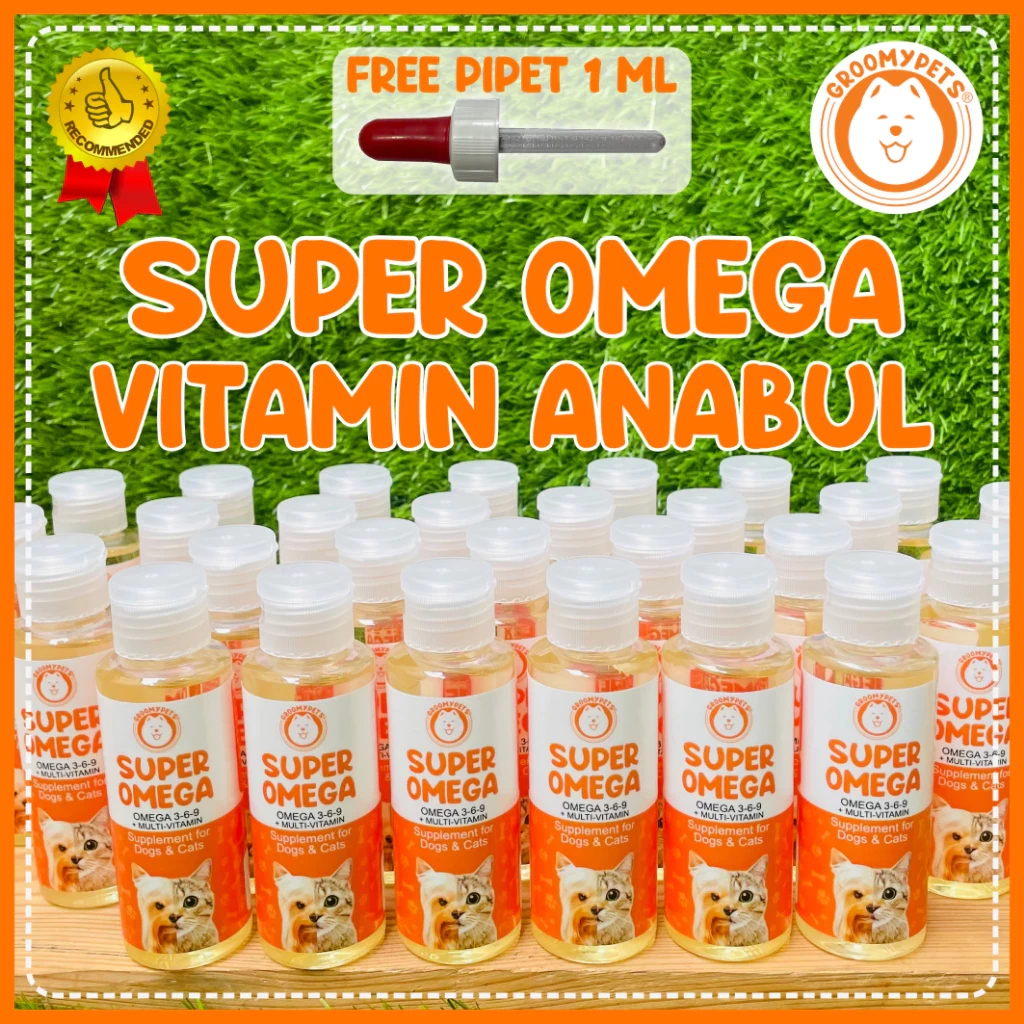 super omega - vitamin untuk kucing dan anjing