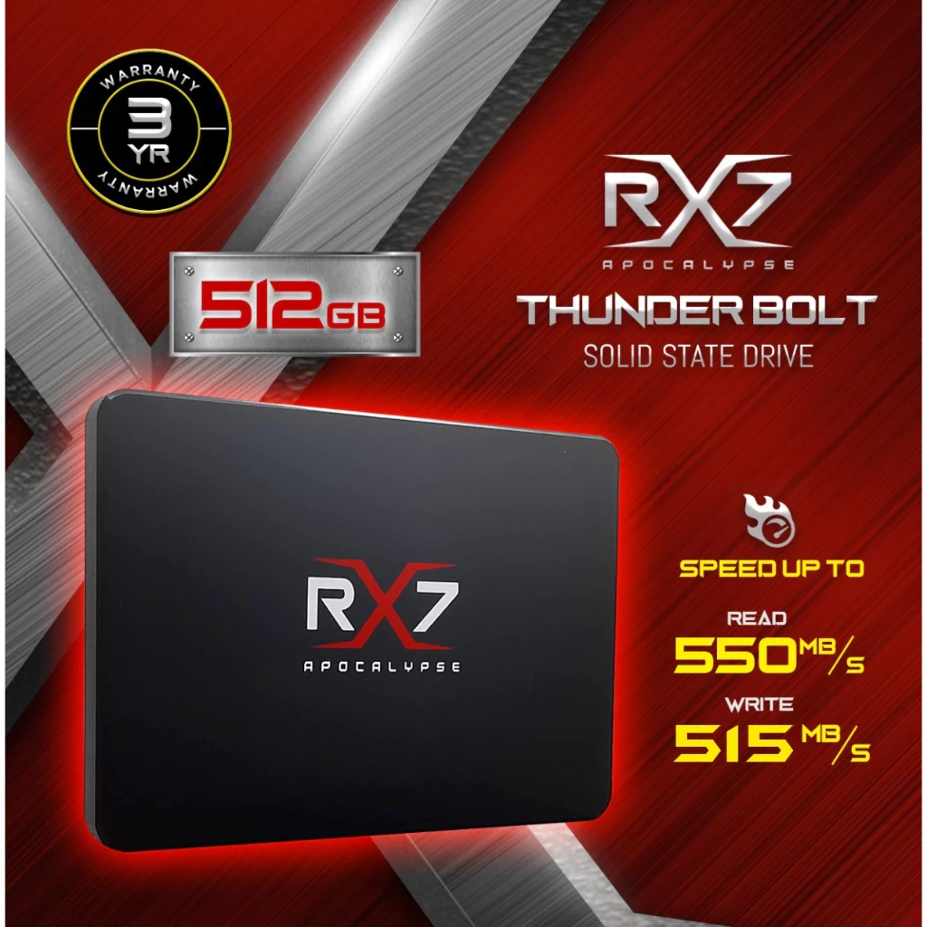 SSD 512GB RX7 SATA 2.5