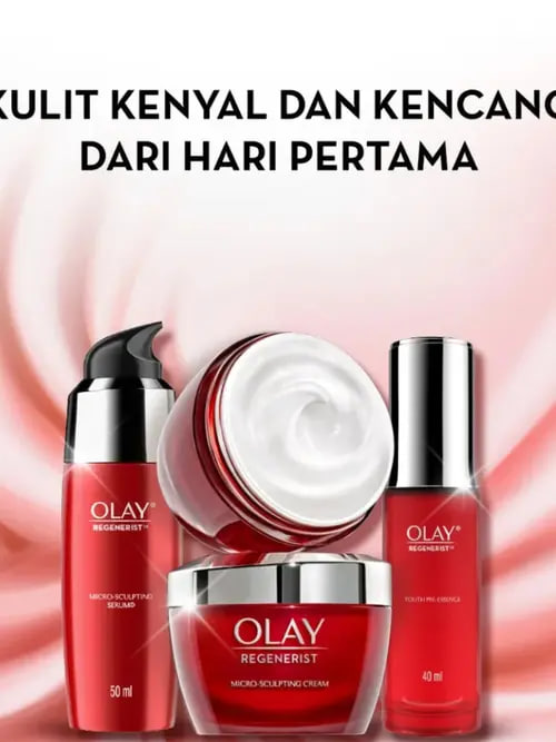 Paket Olay Set Regenerist & Pre Essence