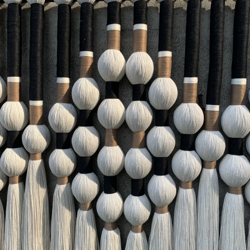 Pemasok sesuai pesanan makrame bulat seni dekorasi rumah desain gantungan dinding dekorasi rumah dekorasi dinding untuk ruang tamu dinding rumah