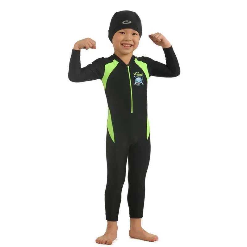 Baju Renang Anak Laki-Laki - Boys Long Diving Suit - Opelon
