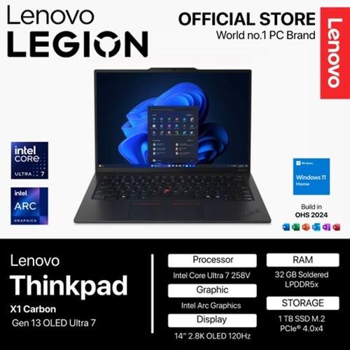 Lenovo ThinkPad X1 Carbon Gen 13 Aura Edition OLED Ultra 7 258V 32GB 1TB W11PRO 14" 2.8K 120HZ - LAPTOP