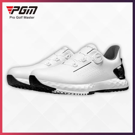 PGM Golf Men Shoes Comfortable Knob Lace BOA Mens Pria Waterproof Anti Slip Anti Air