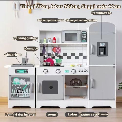 Mainan Anak DapurSet/Cooking Set/ Mainan Anak Perempuan