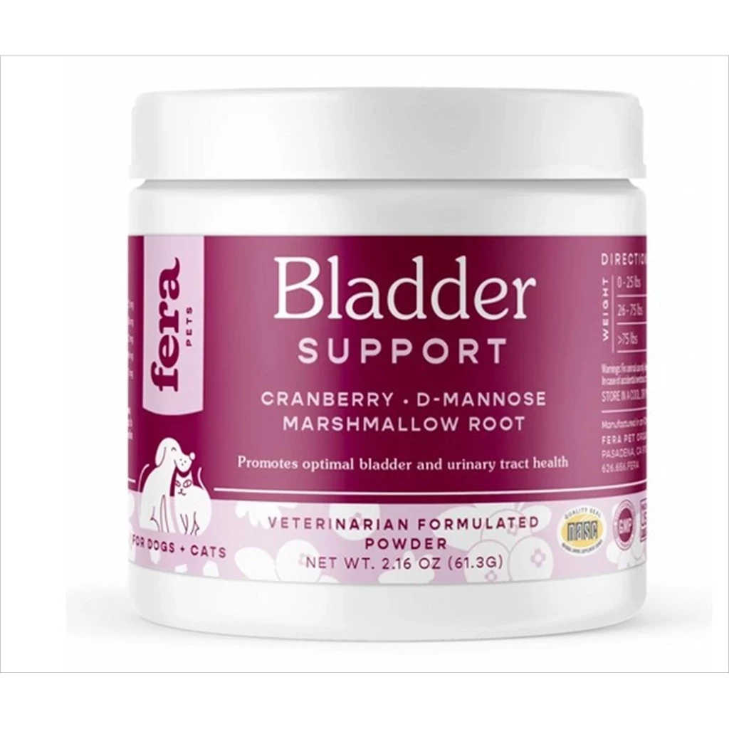FERA Pet Organics - BLADDER SUPPORT for Dog Cat Urinary Supplement